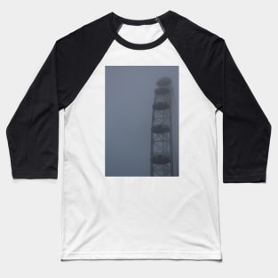 london eye on a foggy day Baseball T-Shirt